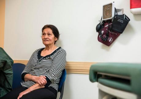 Medicare woman in doctor office