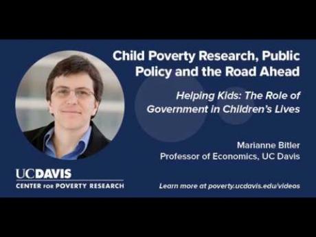 Helping Kids: The Role of Government in Children’s Lives