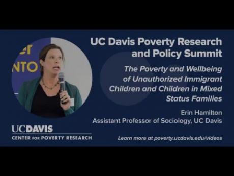 The Poverty and Wellbeing of Unauthorized Immigrant Children and Children in Mixed Status Families 