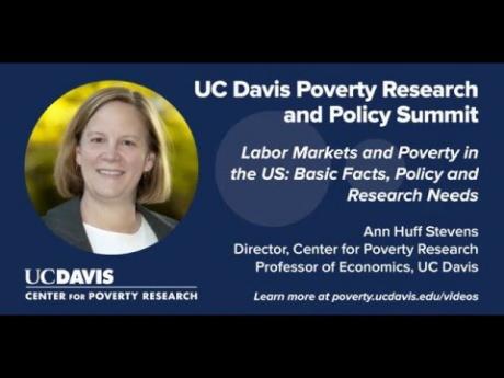 Labor Markets and Poverty in the US: Basic Facts, Policy and Research Needs 