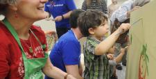 Child in early childhood education