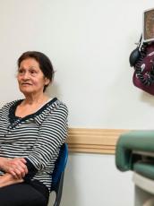 Medicare woman in doctor office